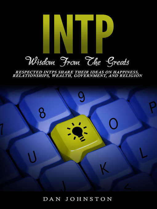 Title details for INTP Wisdom From the Greats by Dan Johnston - Available